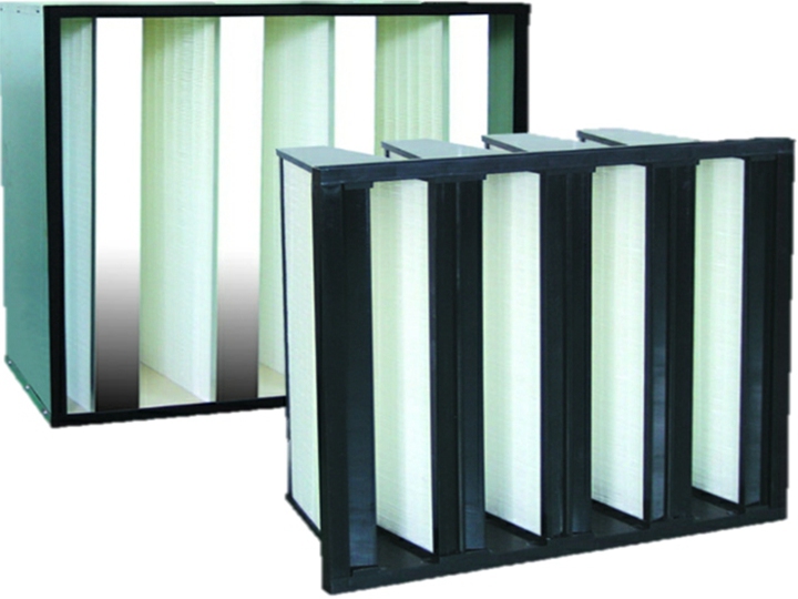 V型组合式过滤器